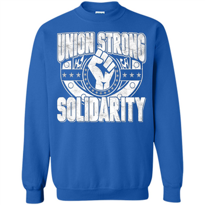 Union Strong Solidarity T-shirt Royal