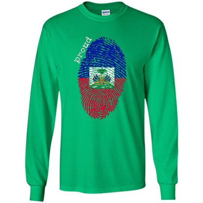 Haiti shirt - Haiti National Flag T-shirt Irish Green