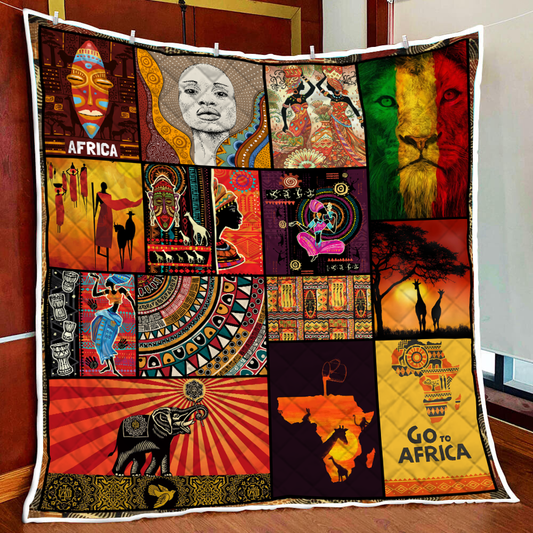 African Culture Quilt Blanket Quilt Set Single Quilt