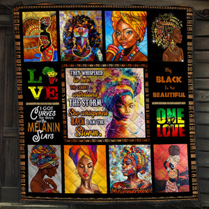 My Black Is So Beautiful Quilt Blanket Quilt Set