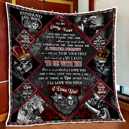 To My Only Love Quilt Blanket Quilt Set Single Quilt