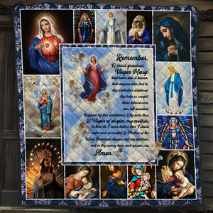 Mother Mary Quilt Blanket Quilt Set