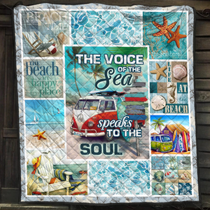 The Voice Of The Sea Speaks To The Soul Quilt Blanket Quilt Set