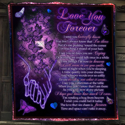 Love You Forever Quilt Blanket Quilt Set