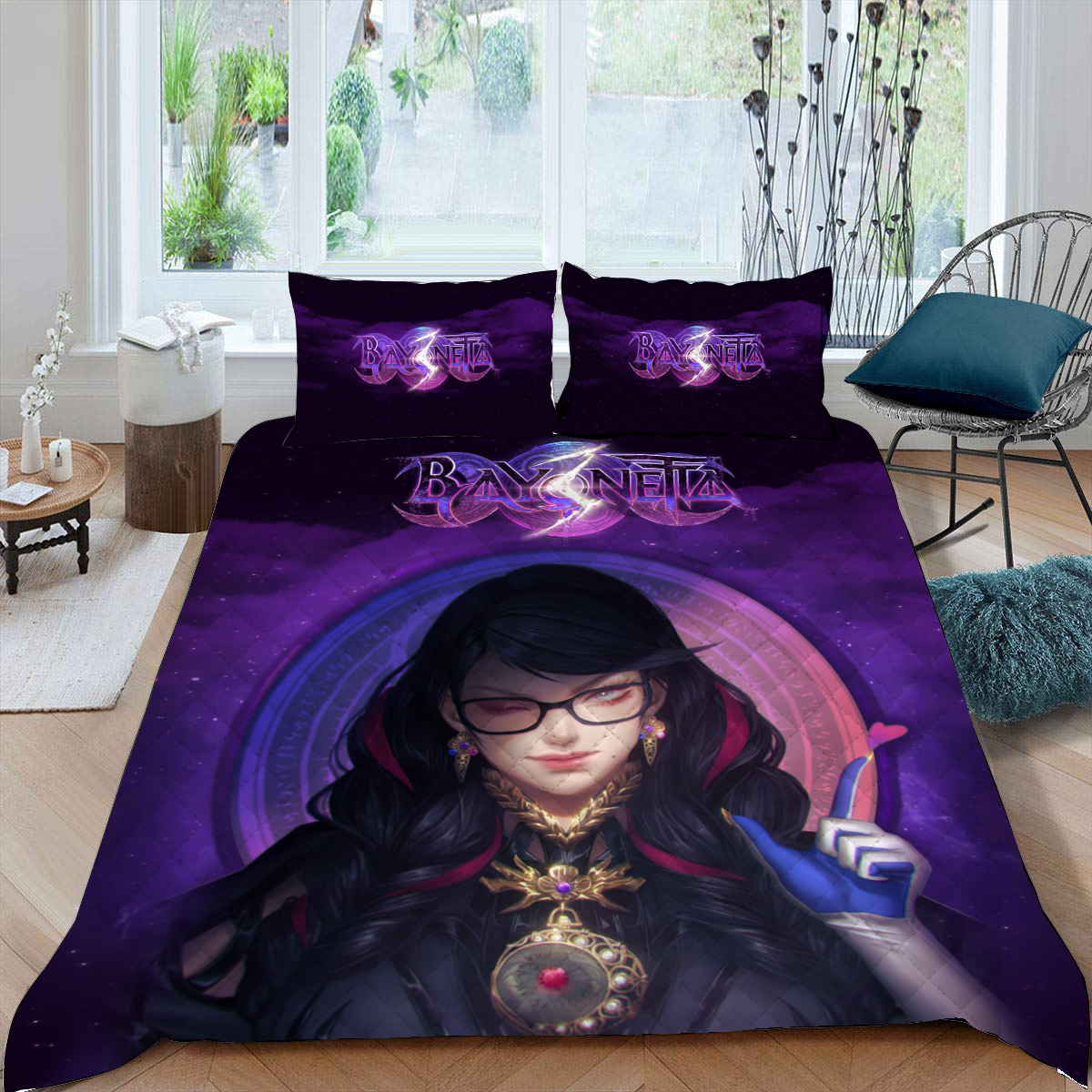 Bayonetta 3 Video Game Quilt Blanket Quilt Set Quilt Set