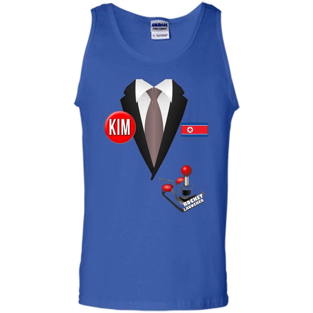 North Korea Halloween T-Shirt Rocket Launcher Royal