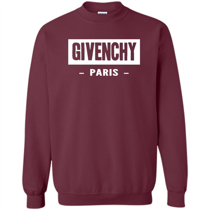 Givenchy Paris T-shirt Maroon