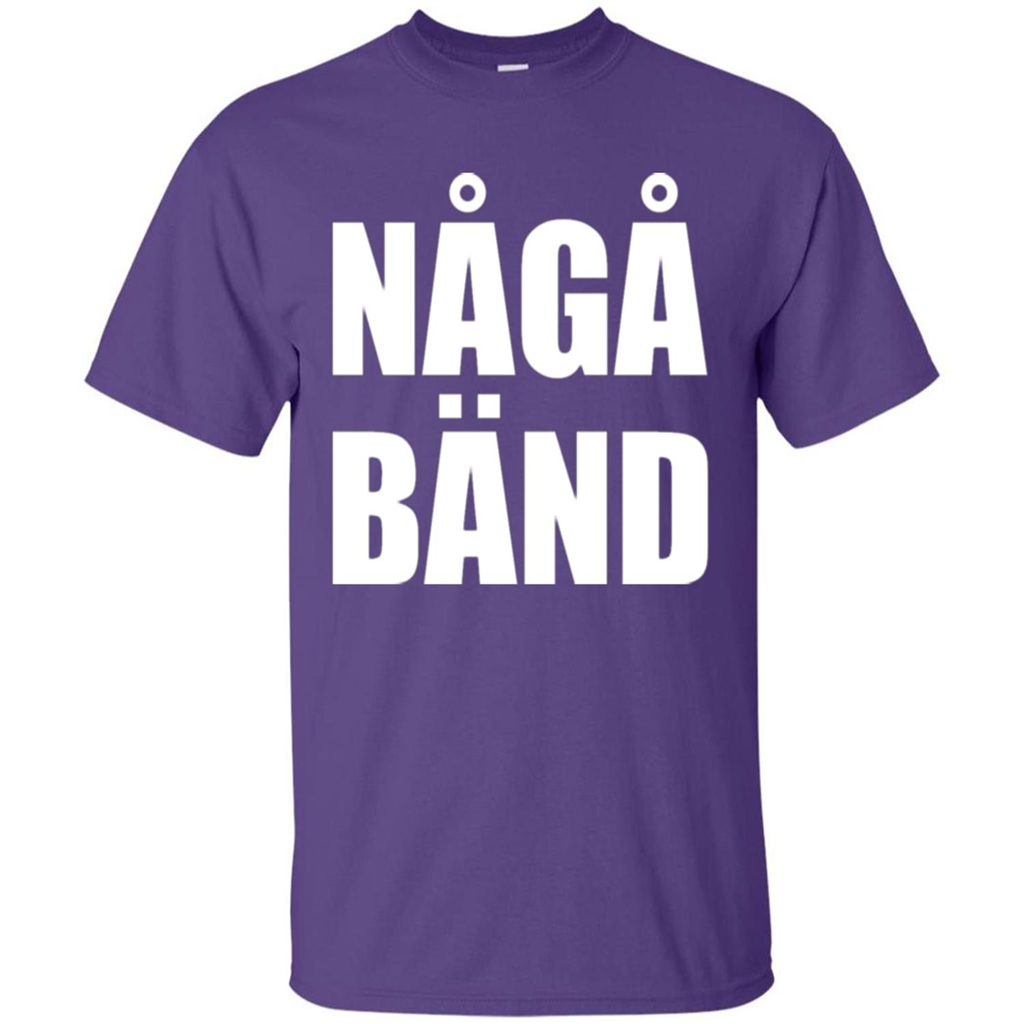 Naga Band T-shirt Purple