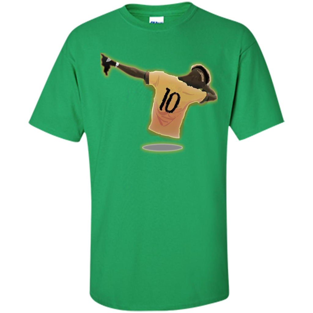 Dabbing Soccer T-shirt Irish Green