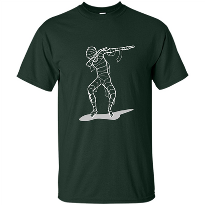 Dab Halloween T-shirt Hip Hop Dabbing Dancer T-shirt Forest Green