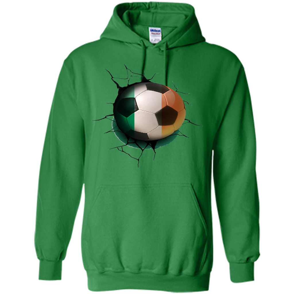 Ireland Football Soccer T-shirt Irish Green
