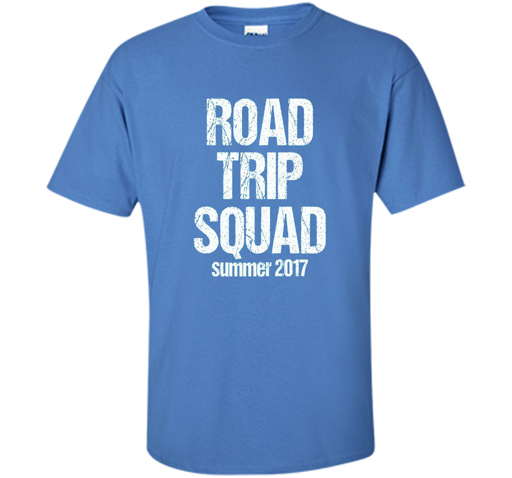 Road Trip Squad - Funny Summer Vacation T-Shirt shirt Iris
