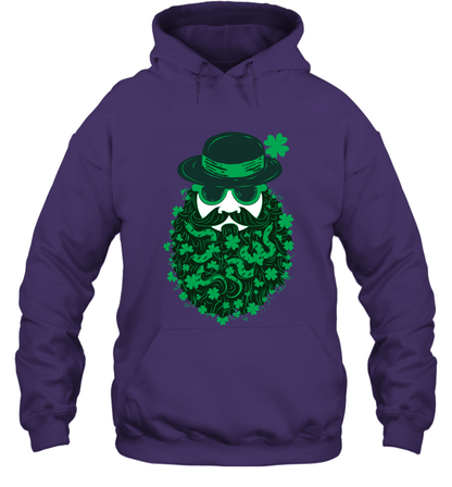Irish Man Bread Shirt Hoodie Purple