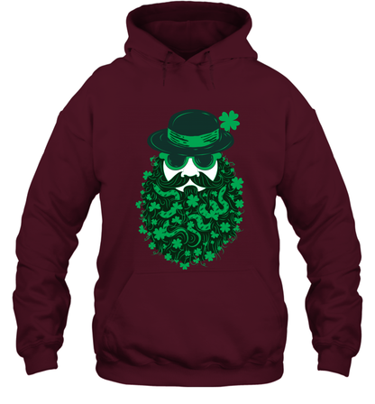 Irish Man Bread Shirt Hoodie Maroon