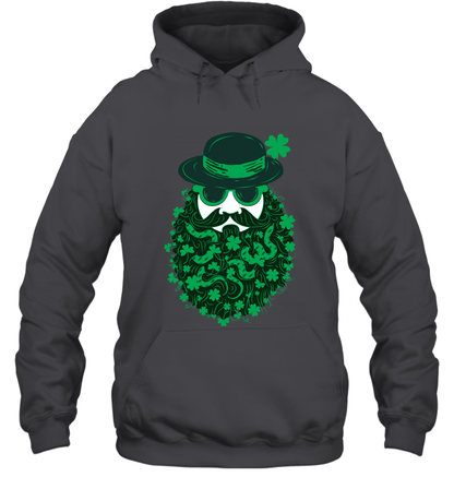 Irish Man Bread Shirt Hoodie Dark Heather