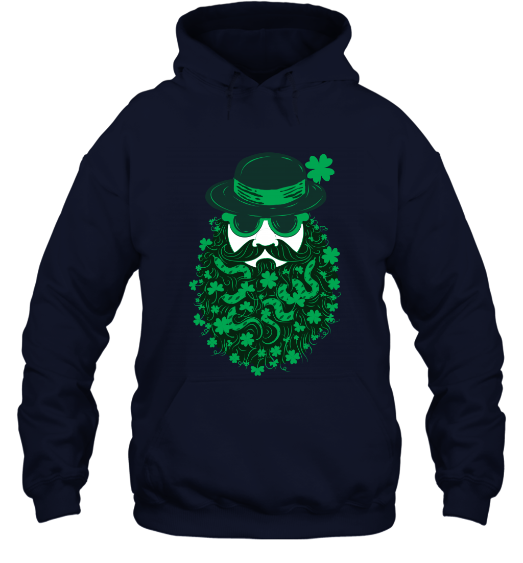 Irish Man Bread Shirt Hoodie Navy