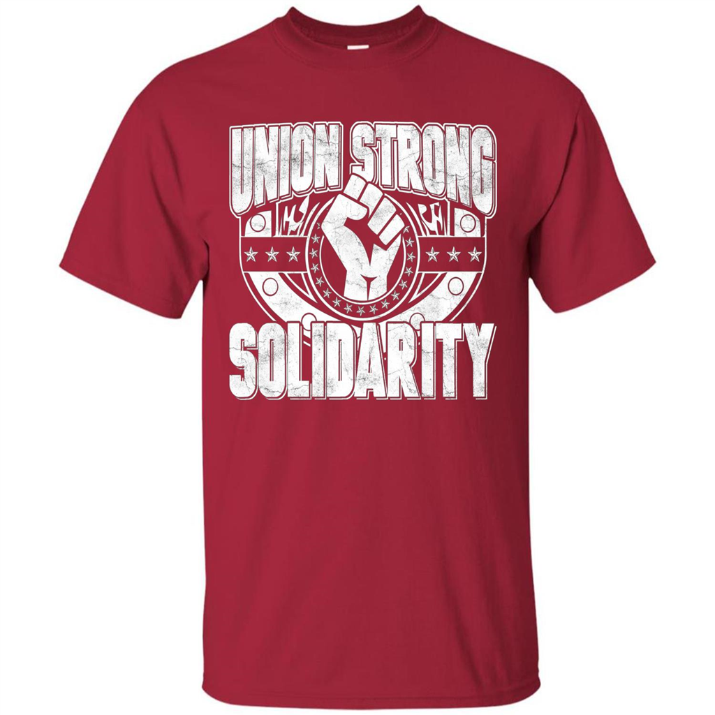 Union Strong Solidarity T-shirt Cardinal