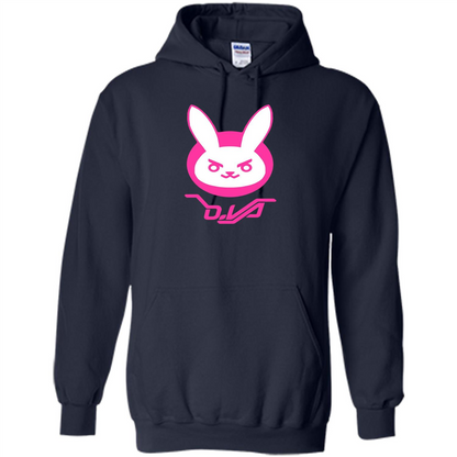 Overwatch D.VA Bunny Spray T-shirt Navy