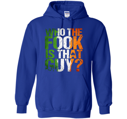 Boxing T-shirt Who The Fook Is That Guy Royal