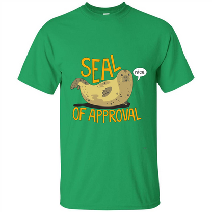 Seal Of Approval T-shirt Irish Green