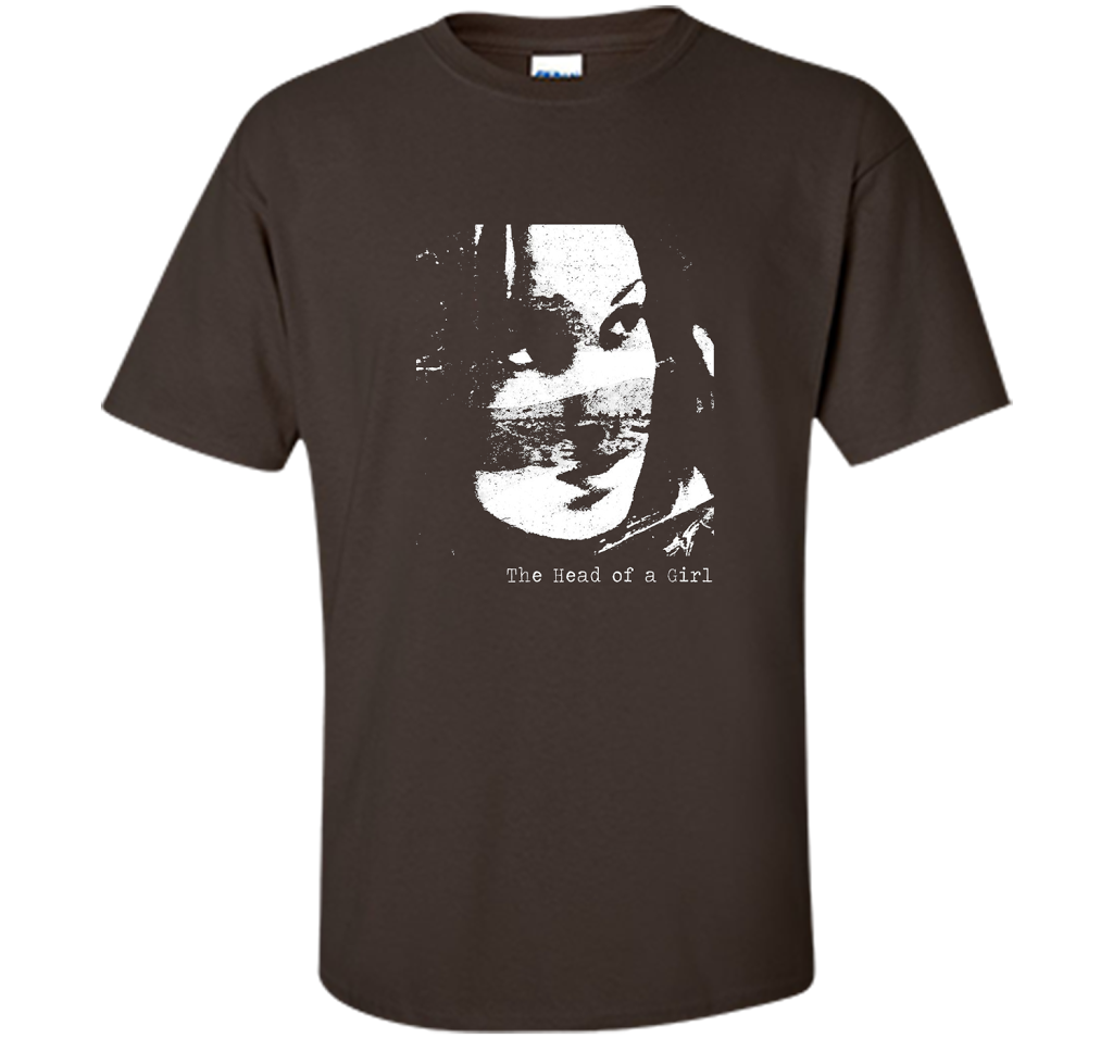 The Head of a Girl (official) Band Summer T shirt Casual Top t-shirt Dark Chocolate
