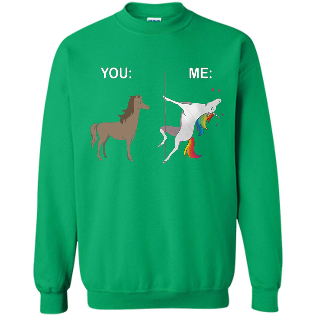 Cute Unicorn You And Me T-shirt Irish Green