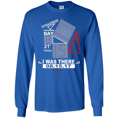 Pythagorean Theorem day T-shirt Royal