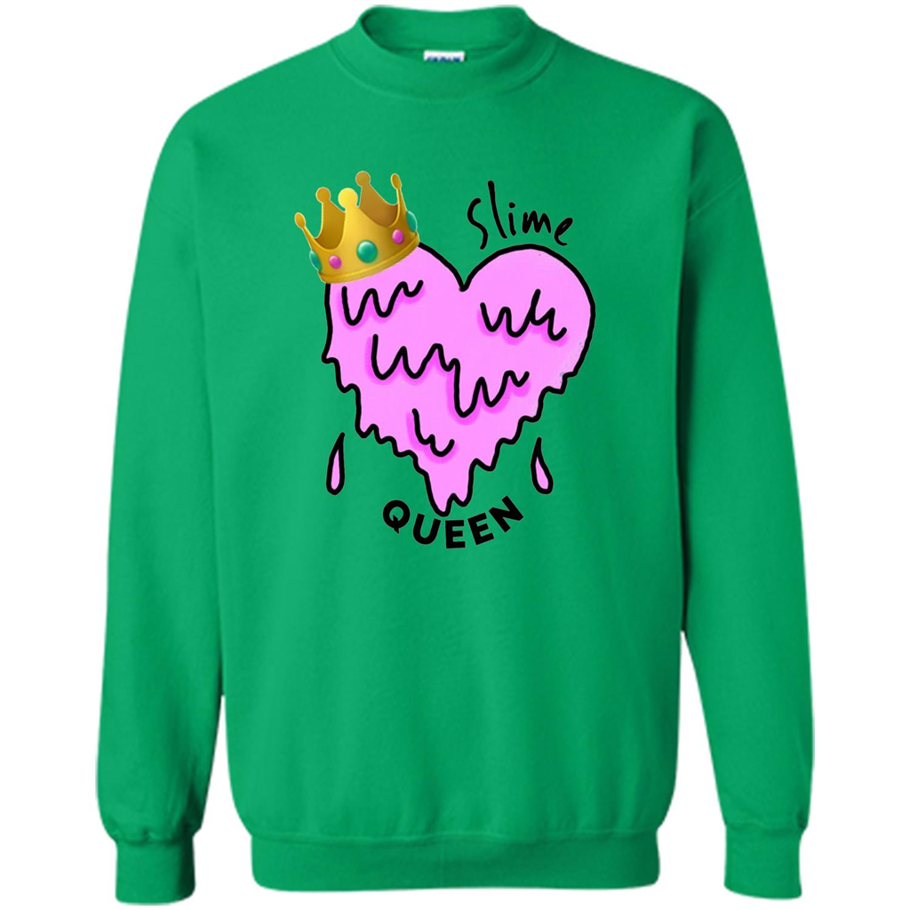 Slime Queen Heart T-Shirt Irish Green