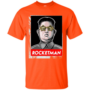 Trump Rocket Man Kim Jong Un North Korea T-shirt