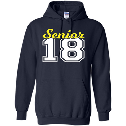 Senior Class of 2018 Jersey Style T-shirt Navy