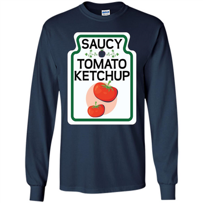 Saucy Tomato Ketchup T-shirt Navy