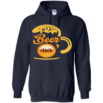 Beer T-shirt Beer O’clock Navy