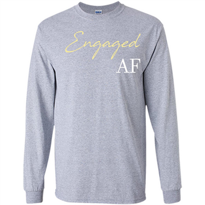 Engaged AF T-shirt Sport Grey