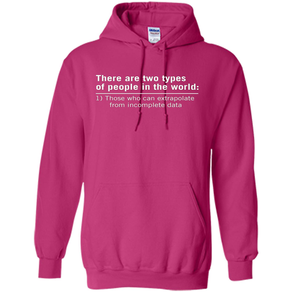Funny T-shirt There Are Tow Types Of Pepple In The World Heliconia