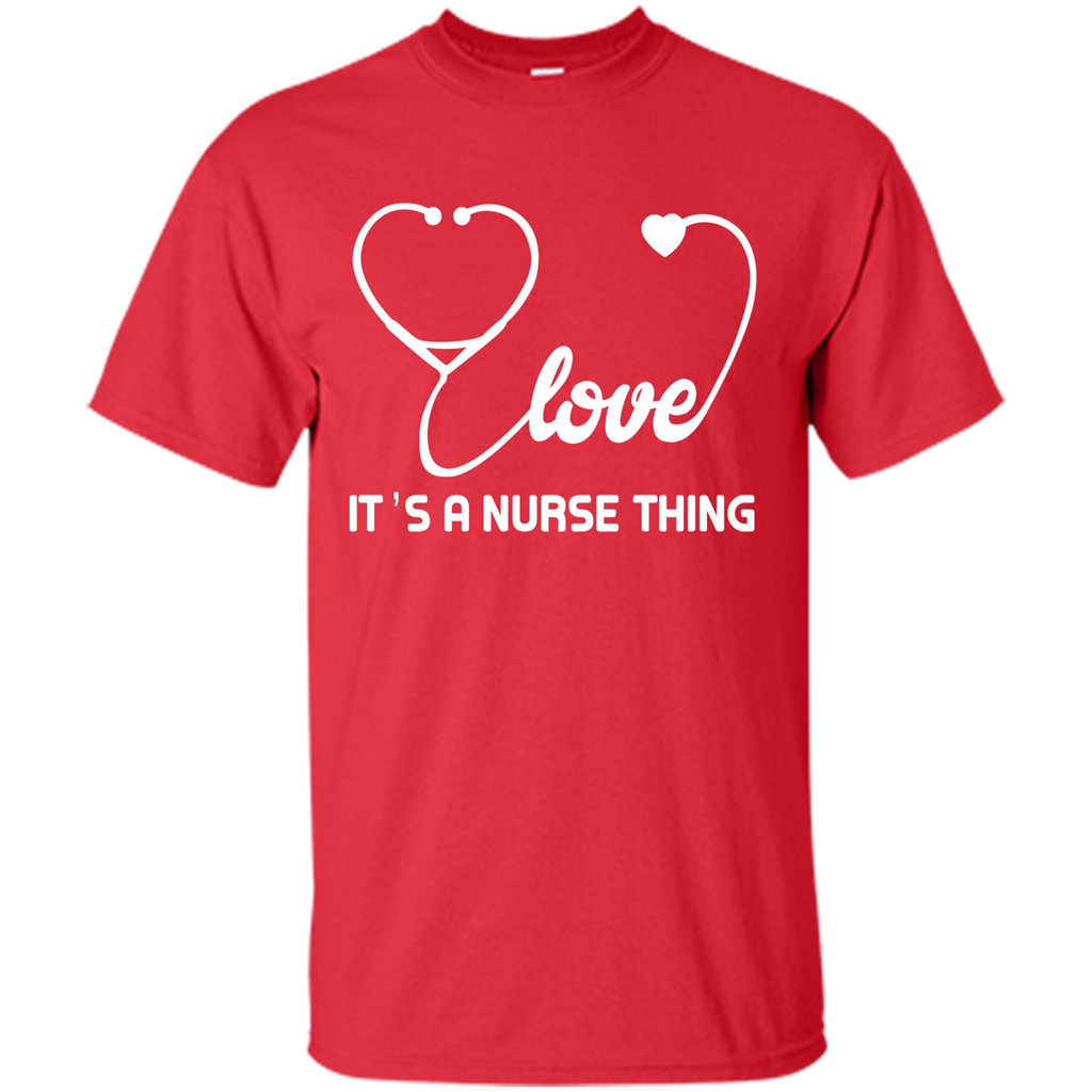 Nurse T-shirt It_Ñés A Nurse Thing Red