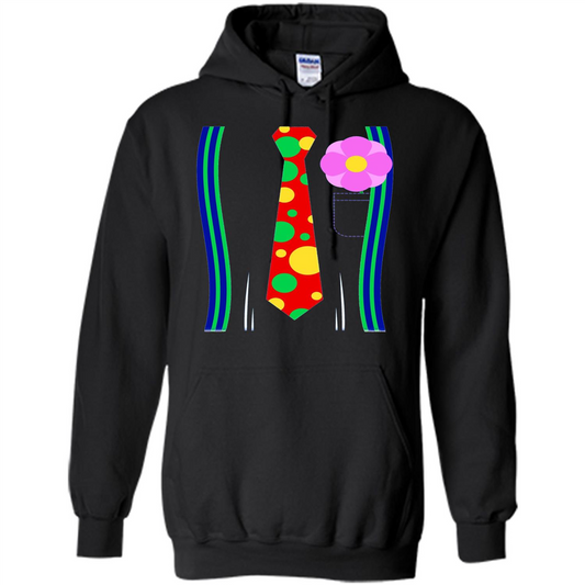 Halloween Clown Costume T-shirt Black