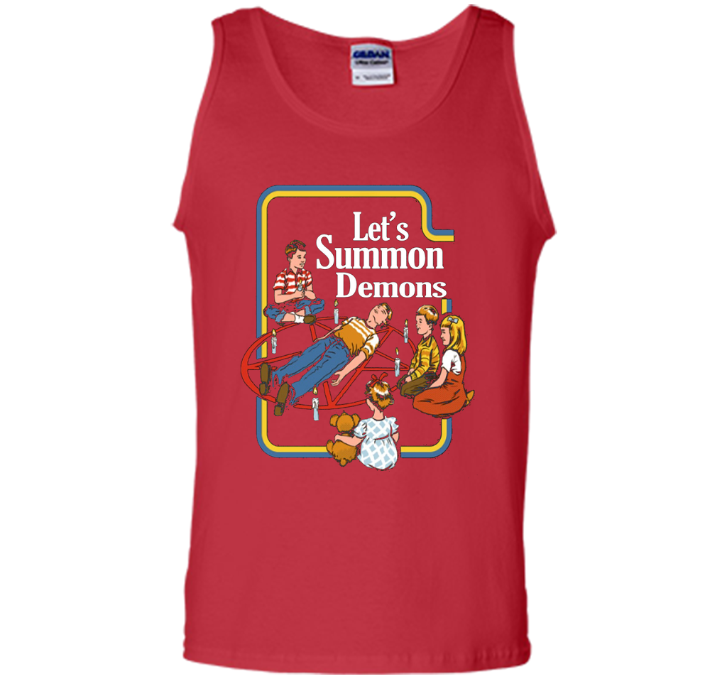 Let's Summon Demons T-Shirt Red