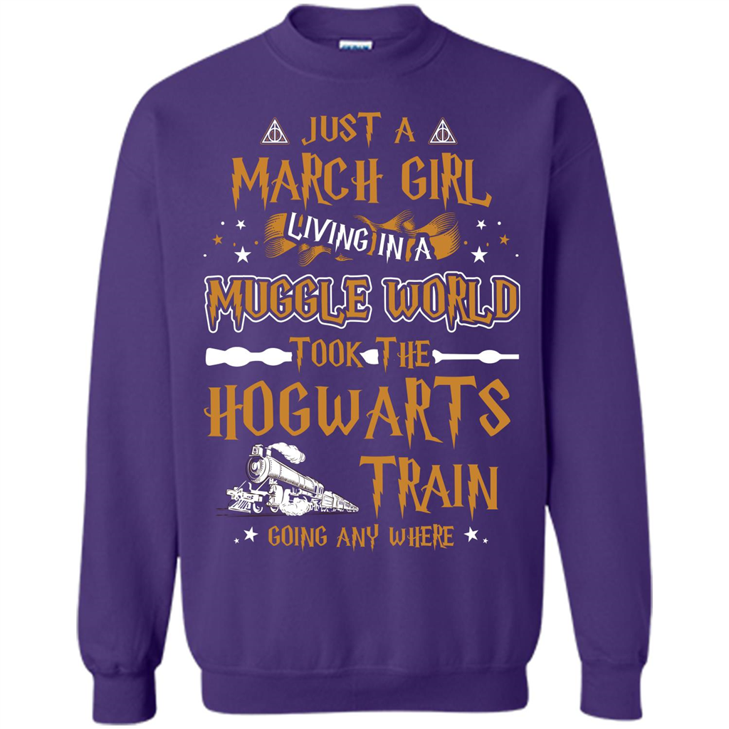 Harry Potter T-shirt Just A March Girl Living In A Muggle World