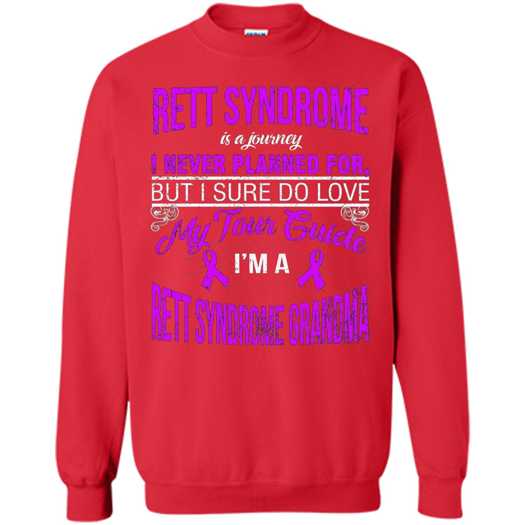 I Love My Tour Guide I'm A Rett Syndrome Grandma T-shirt