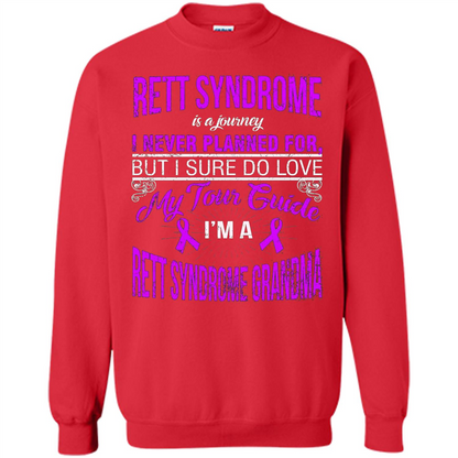 I Love My Tour Guide I'm A Rett Syndrome Grandma T-shirt