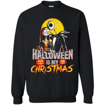 Halloween Is My Chirstmas T-shirt Black