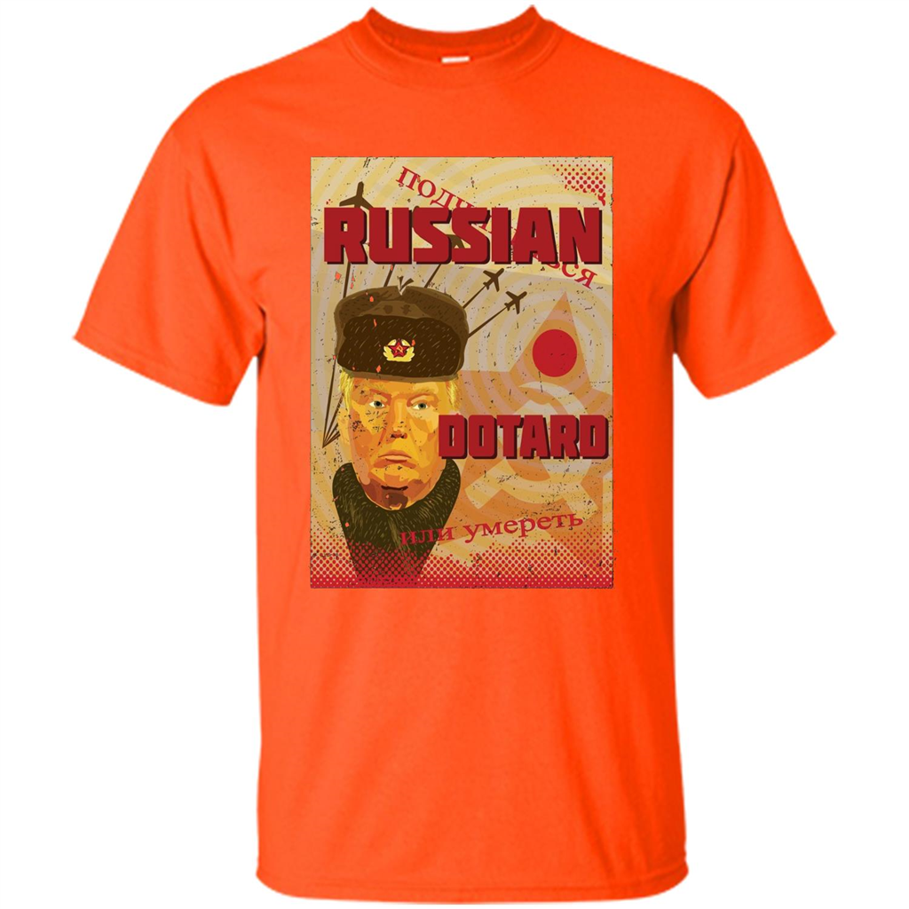 Funny President T-shirt Russian Dotard T-Shirt Orange
