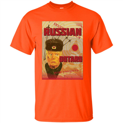 Funny President T-shirt Russian Dotard T-Shirt Orange