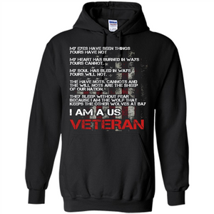 Military T-shirt I Am A Us Veteran T-shirt