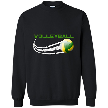 Sports T-shirt Volleyball Player Black