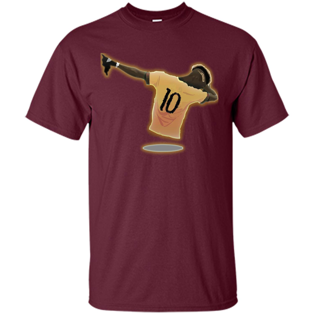 Dabbing Soccer T-shirt Maroon