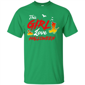 Halloween T-shirt This Girl Love Halloween