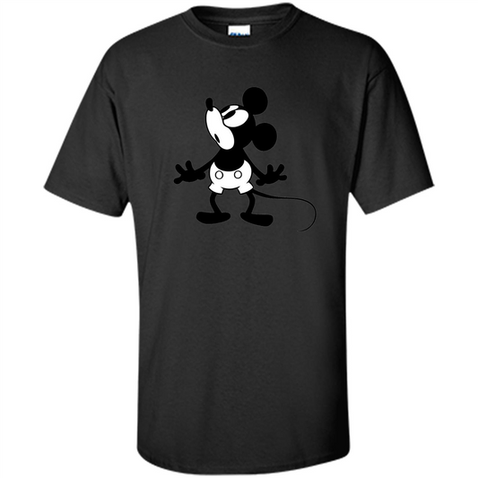 Disney Classic Mickey Mouse Graphic T-shirt Black