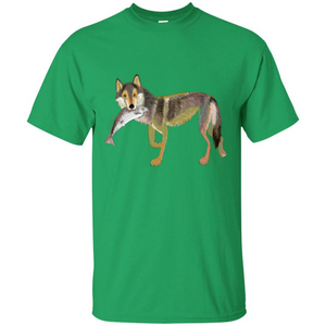 Sea Wolf T-shirt Fish and Wolf