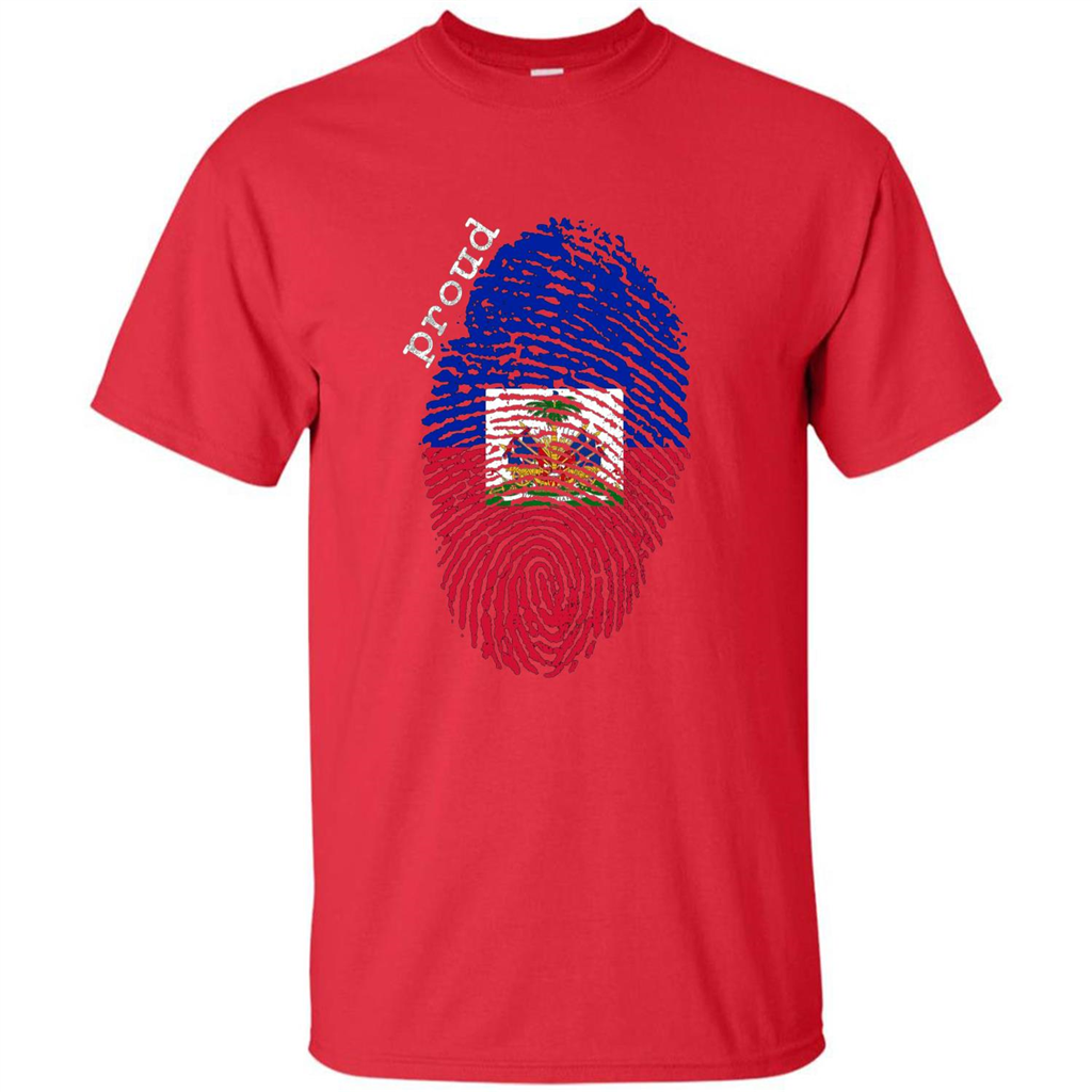 Haiti shirt - Haiti National Flag T-shirt Red